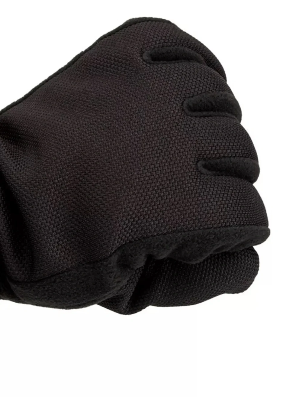 isotoner Black Fleece Sherpa Trim Tech Stretch Smart Dri Repel Technology Gloves
